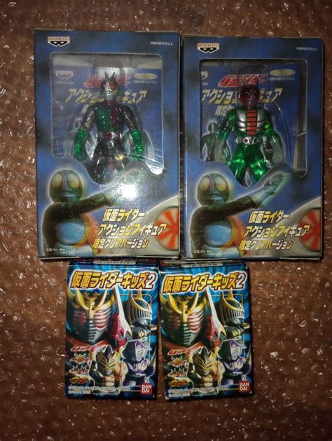 Mavin Transparent Kamen Rider Figure Nigo 2 V3 Shocker 1 Ichigo