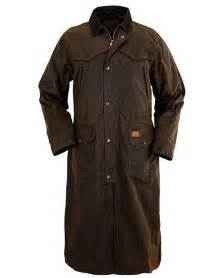 Waterproof Brown Oilskin Duster By Outback Trading Co Oilskin