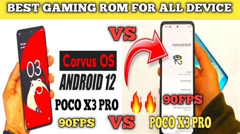 Best Custom Rom For Poco X3 Pro 2022 Corvus Os Vs Crdroid Youtube