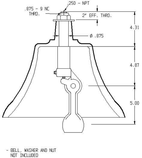 506 Double Acting Bell Ringer Wabtec Graham White