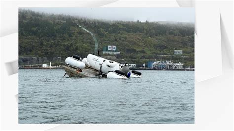 Sous marin disparu près du Titanic les cinq passagers sont morts d une