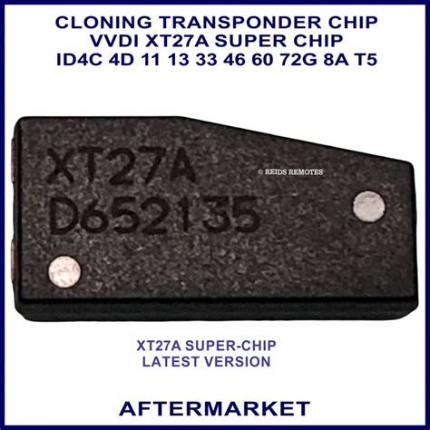 XT27A super-chip cloning and programmable transponder chip