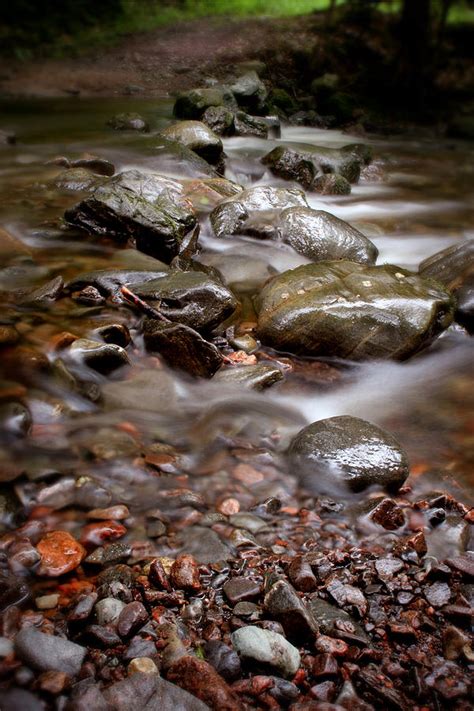 Stones Over The Reelig River Photograph By Joe Macrae Fine Art America