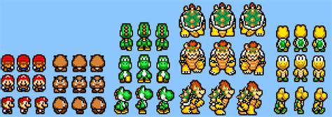 Custom RPG Mario sprites by Cyberguy64 on DeviantArt