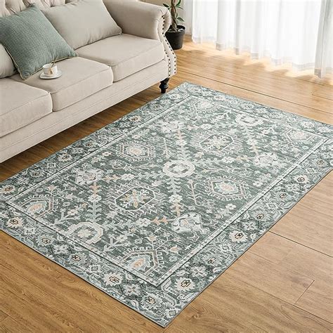 Amazon Omerai Washable Rugs X Machine Washable Area Rugs In