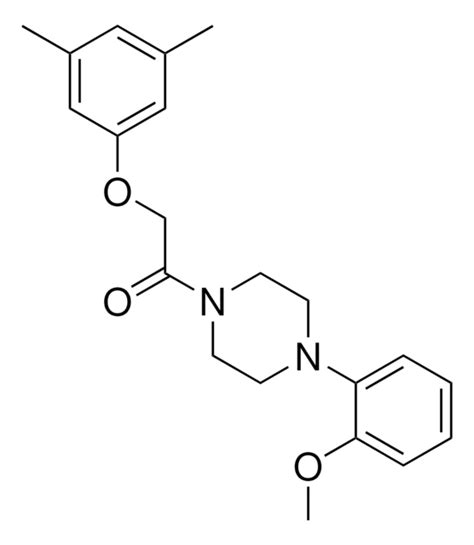 2 3 5 DIMETHYL PHENOXY 1 4 2 METHOXY PHENYL PIPERAZIN 1 YL