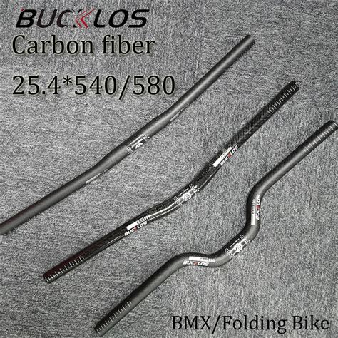 BUCKLOS 25 4 Carbon Handlebar 540mm 580mm Folding Bike Handlebar