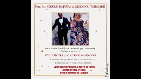 Mariage Carine Mokonzi Kikuli A Kinshasa Maman Dorcas Yaka Youtube