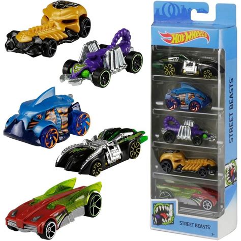 Hot Wheels Pak Street Beasts Samochodziki Ghp