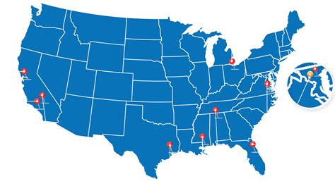 Nasa Locations Map