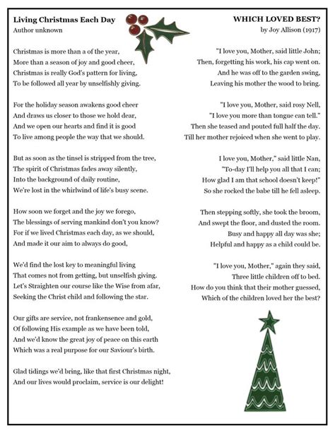 112 best images about Christmas poems & stories on Pinterest | Legends, Christmas in heaven and ...