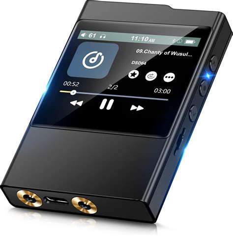 EVISTR Reproductor De Audio Digital De Alta Fidelidad Bluetooth