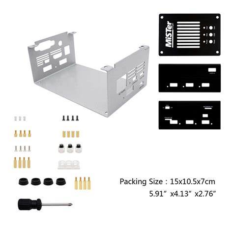 Diy Metal For Shell Kit With Screws For Mister Fpga Set With Four