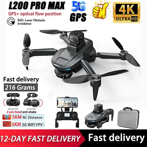 New Lyzrc L Pro Max Professional Drone K Eis Dual Camera Axis Ptz