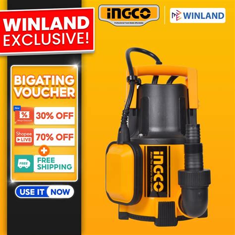 Ingco By Winland Spc Spc Hp Submersible Water Pump