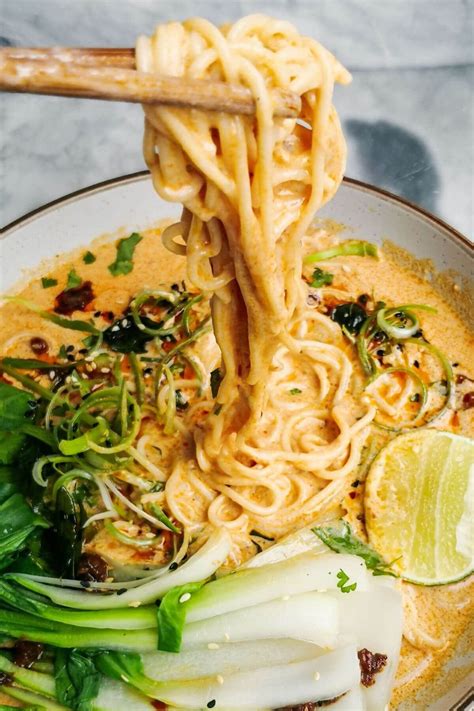 quick spicy coconut noodles recipe