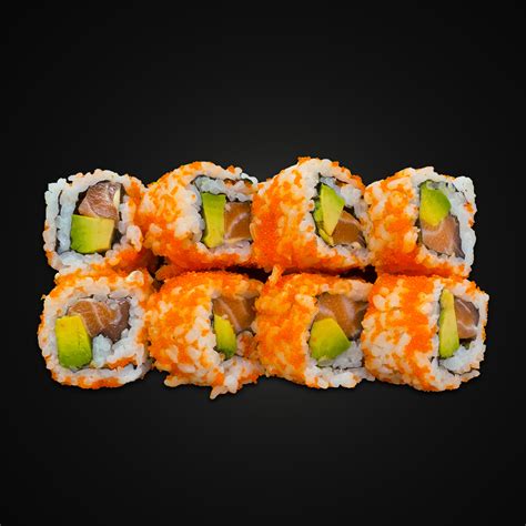 Aya Sushi Masago Maki Saumon Avocat