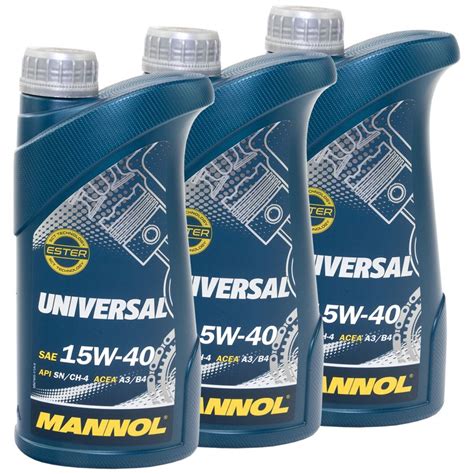 Mannol Engine Oil W Universal Api Sg Ch X Liters Buy On