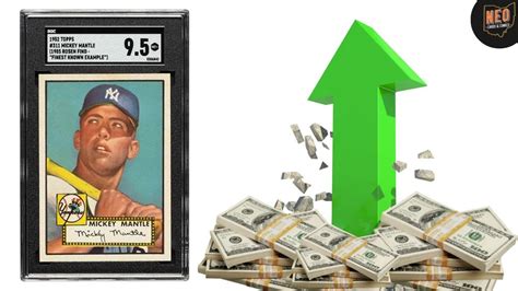 A Sgc 95 1952 Topps Mickey Mantle Sells For Record 126 Million Does