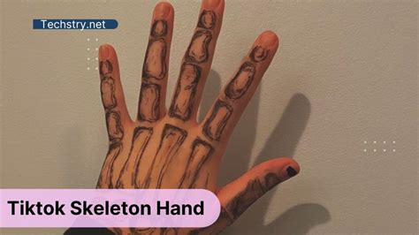 Tiktok What Is The Skeleton Hand Drawing Challenge Facts Explained