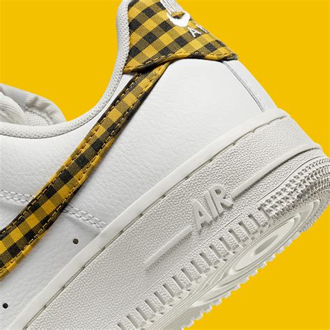 Nike Air Force 1 Low Gingham Yellowblack Dz2784 102