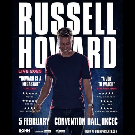 Russell Howard Live In Hong Kong Stand Up Comedy