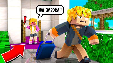 Ela Brigou Comigo E Me Expulsou Da Nossa Casa No Minecraft Youtube