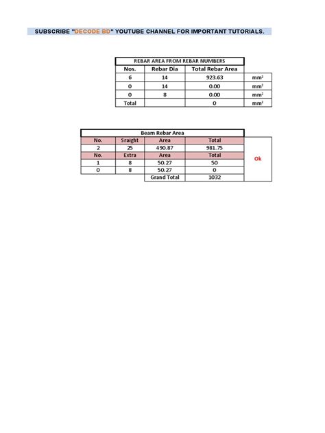 how to calculate rebar