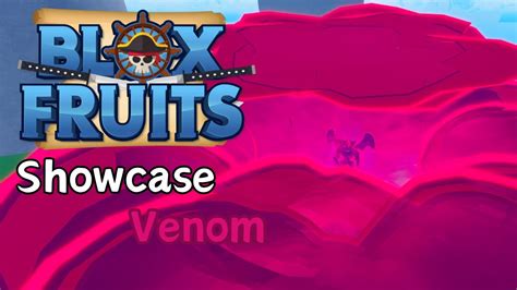 Blox Fruit Showcase Venom Youtube