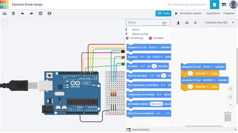 Arduino Ampel mit Haupt und Nebenstraße in Tinkercad YouTube