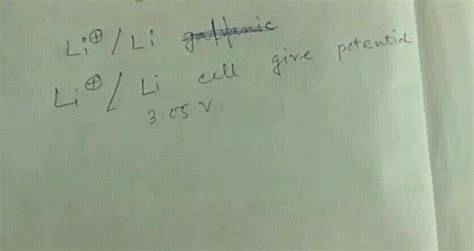 INTEXT QUESTION The galvanic cells give voltages not than 2.5V. Suggest ...