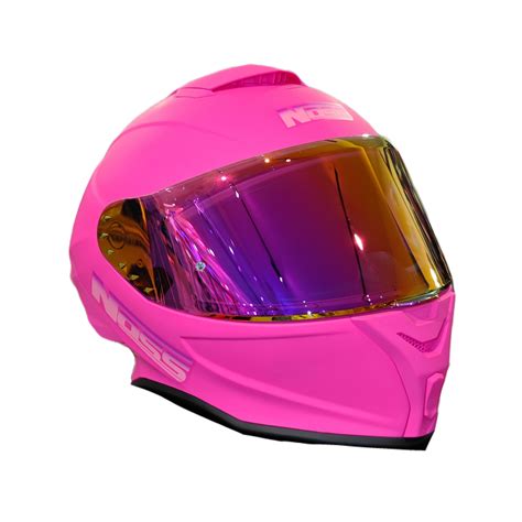 Casco Para Moto Noss Ns 801s Especial Rosa Mate