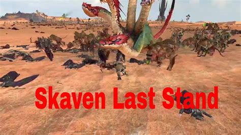 Epic Skaven Last Stand Total War Warhammer 2 Youtube