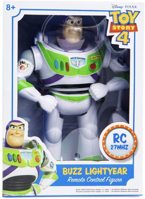 Disney Pixar Toy Story 4 Buzz Lightyear 7in Walking Remote Control ...