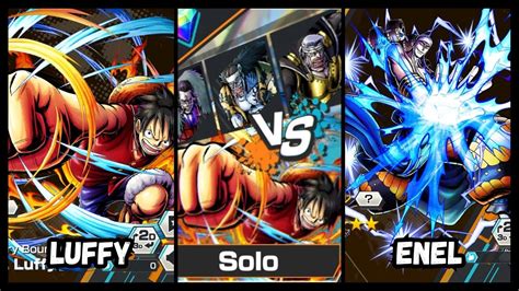 Monkey D Luffy Vs Enel Episode Solo One Piece Bounty Rush Opbr