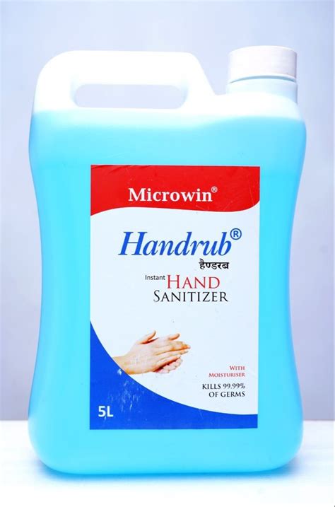 Microwin Instant Hand Sanitizer Ltr At Rs Hand Sanitizer