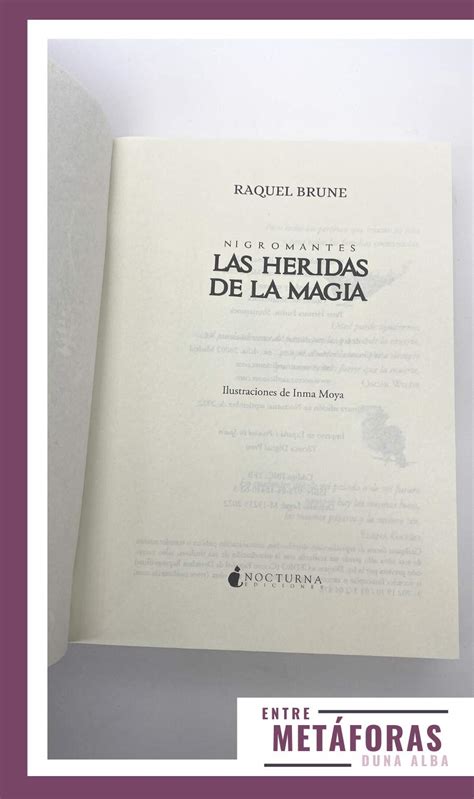 Las Heridas De La Magia De Raquel Brune