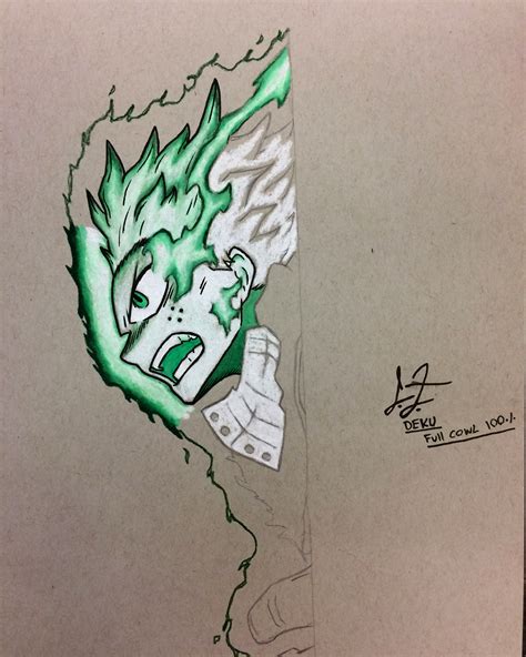 Deku Full Cowl Fan Art