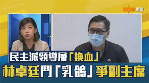 【政情】民主派領導層「換血」 林卓廷鬥「乳鴿」爭副主席 Now 新聞