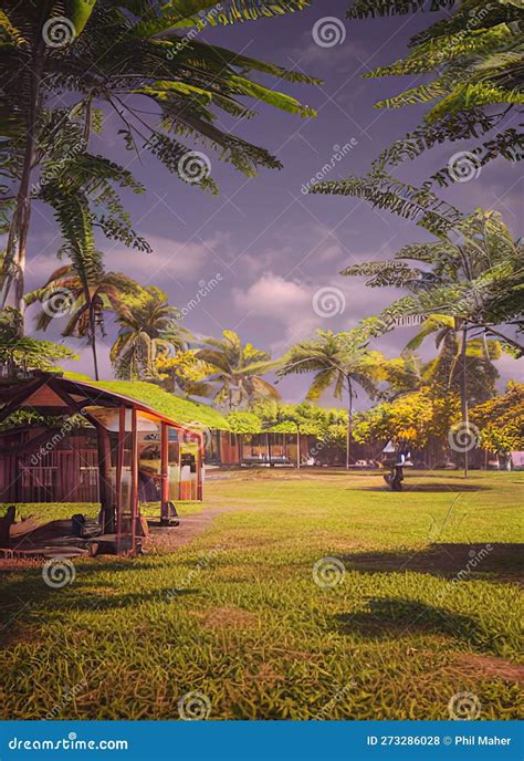 Atimonan, Quezon, Philippines. Generative AI. Stock Photo - Image of ...