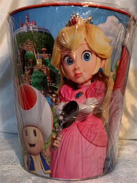 Super Mario Bros Movie Cineplex Canada Exclusive Popcorn Tin