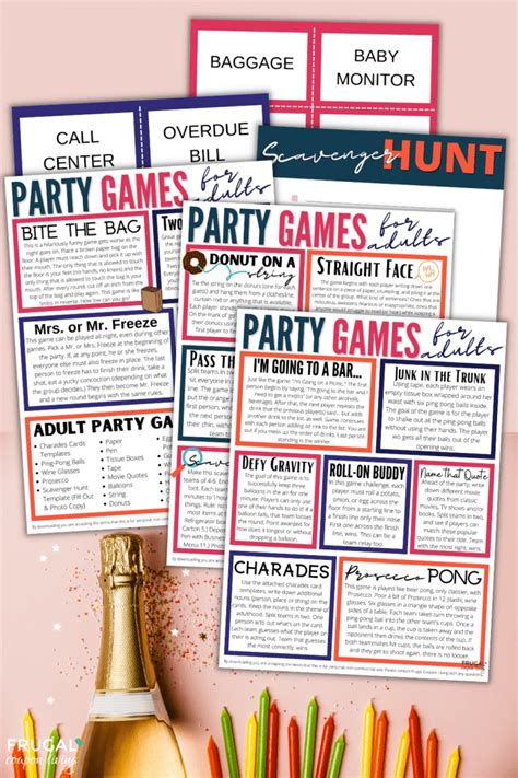 17 Unforgettable And Fun Adult Birthday Party Games Print Now