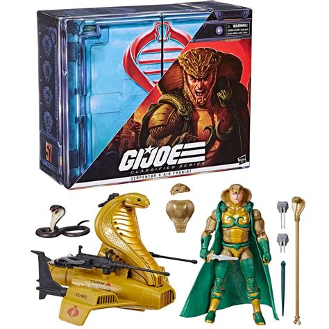 Pré encomenda Original Hasbro G I Joe Classificou Serpenter Série