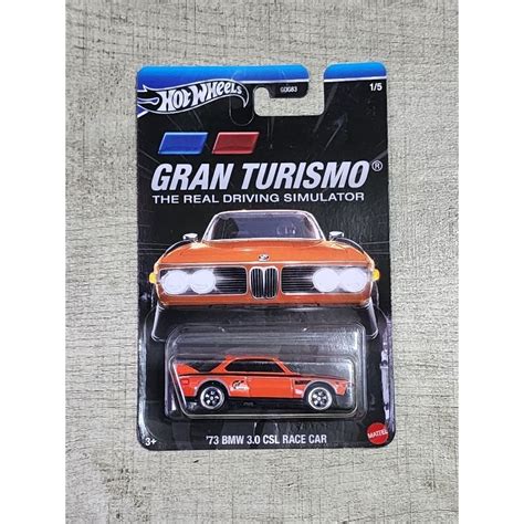 Hot Wheels Gran Turismo 2024 73 Bmw 3 0 CSL Race Car Shopee Malaysia