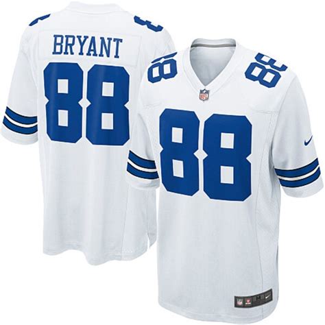 Mens Dallas Cowboys Dez Bryant Nike White Elite Jersey