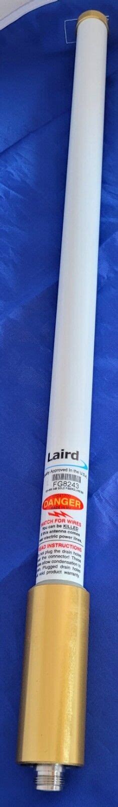 Laird Omni Antenna Mhz Db Fiberglass N Female Gold Fg New