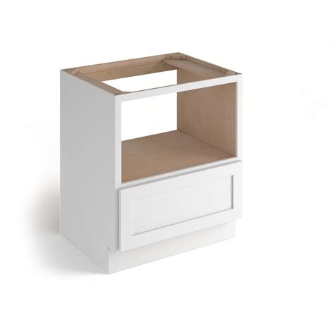 Valleywood Cabinetry Pure White 30 In W X 34 5 In H X 24 In D Pure White Birch 1 Drawer Base