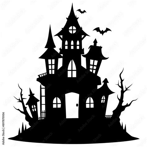 Haunted House Svg Halloween Bundle Svghalloween Haunted House