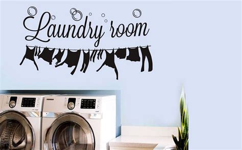 Amazon Laundry Room Wall Decal Vinyl Bubble Sticker Laundry Art