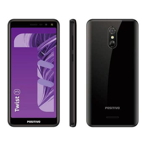 Smartphone Positivo Twist 3 S513 32 GB 3G Tela 5 5 Câmera Traseira 8MP